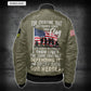 US Military – Navy Badge All Over Print Bomber Jacket