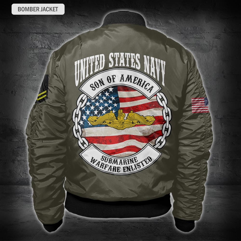 US Military – Navy Badge All Over Print Hoodie