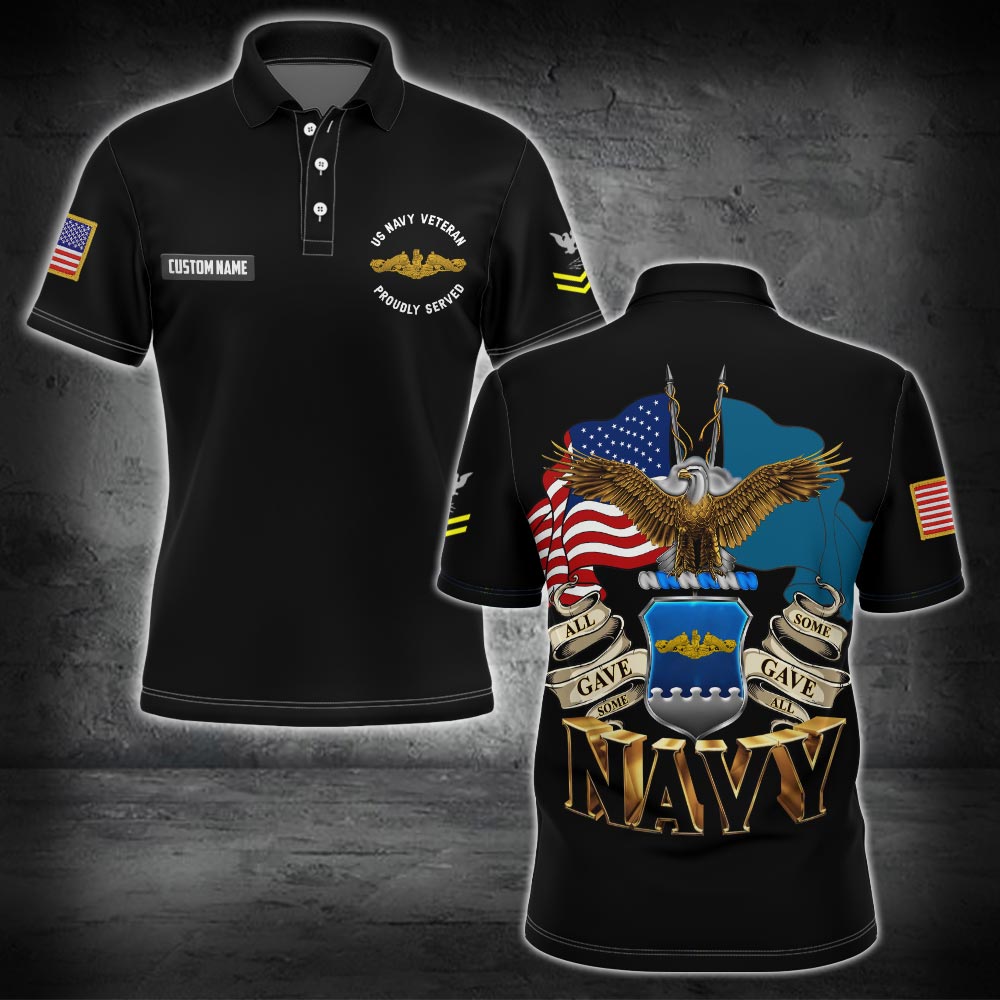US Military – Navy Badge All Over Print Bomber Jacket