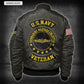 US Military – Navy Badge All Over Print Bomber Jacket