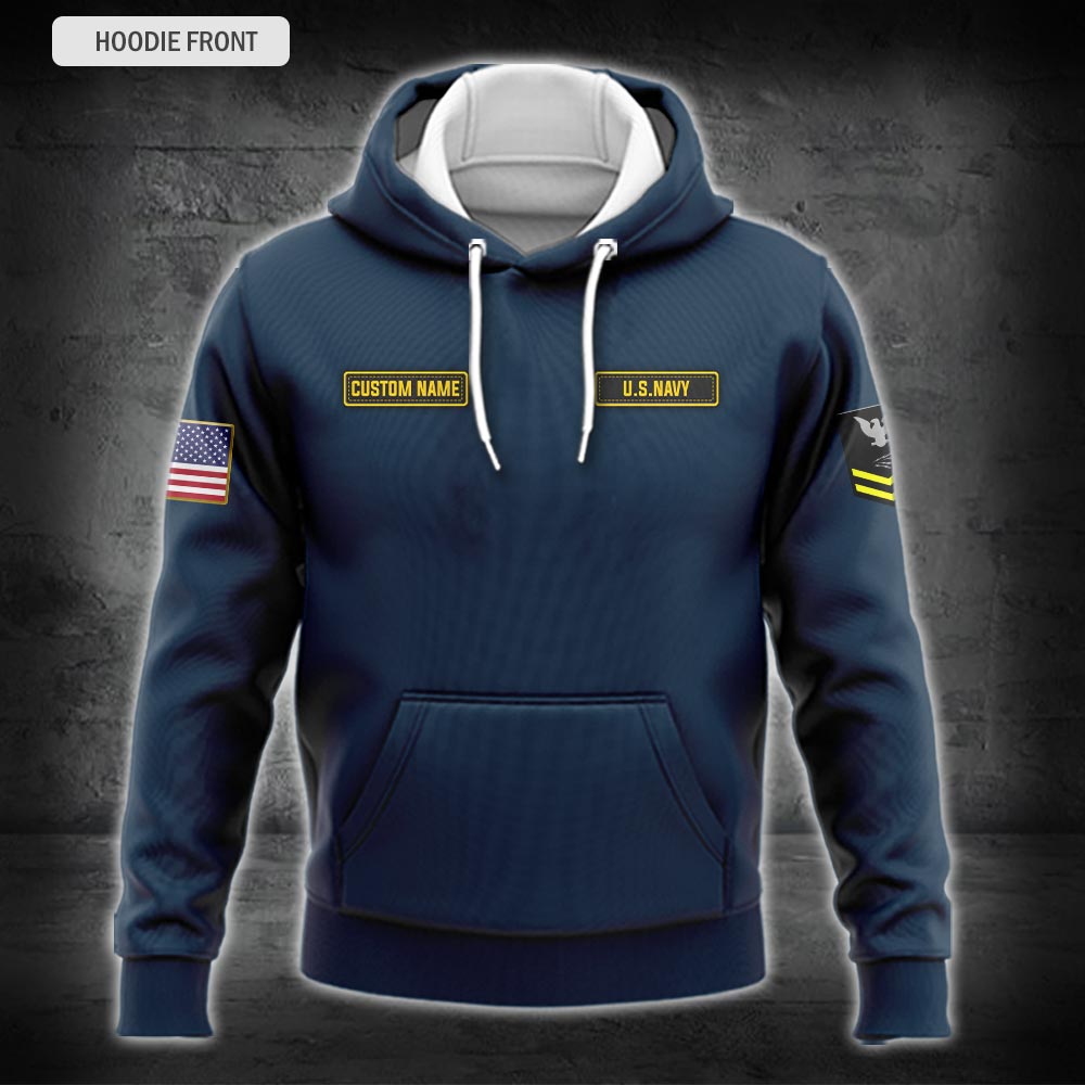 US Military – Navy Badge All Over Print Bomber Jacket