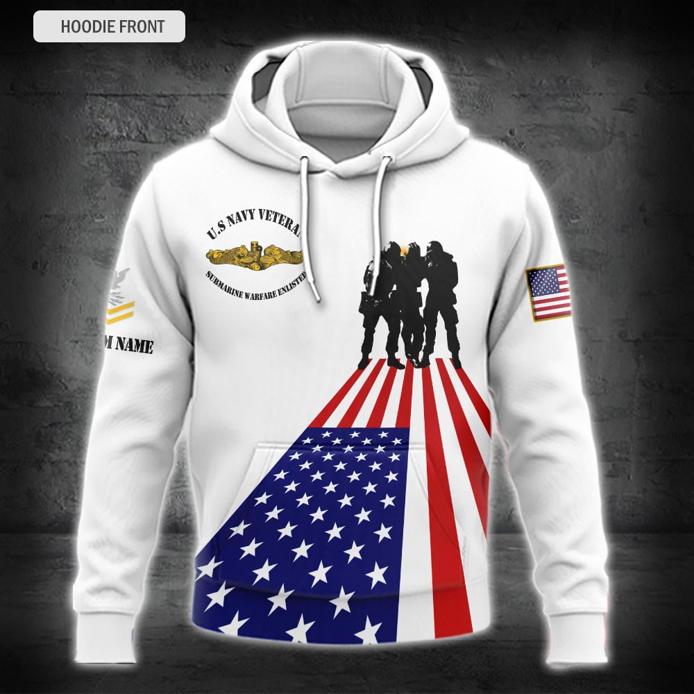US Military – Navy Badge All Over Print Bomber Jacket