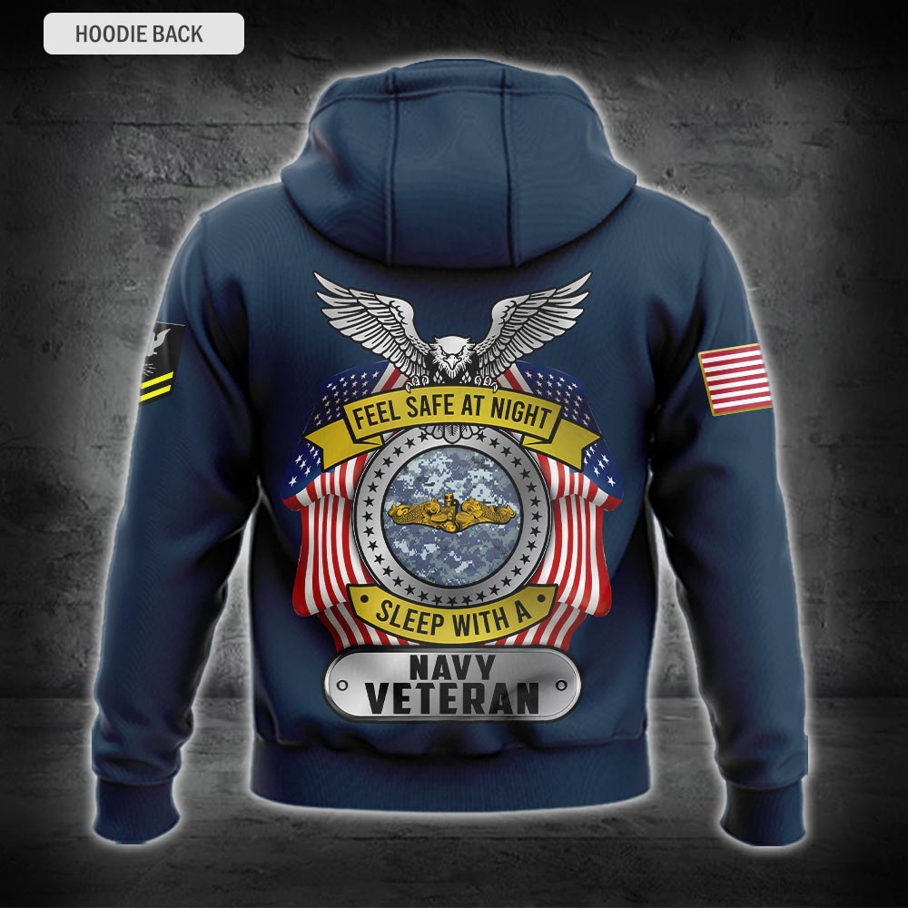 US Military – Navy Badge All Over Print Bomber Jacket