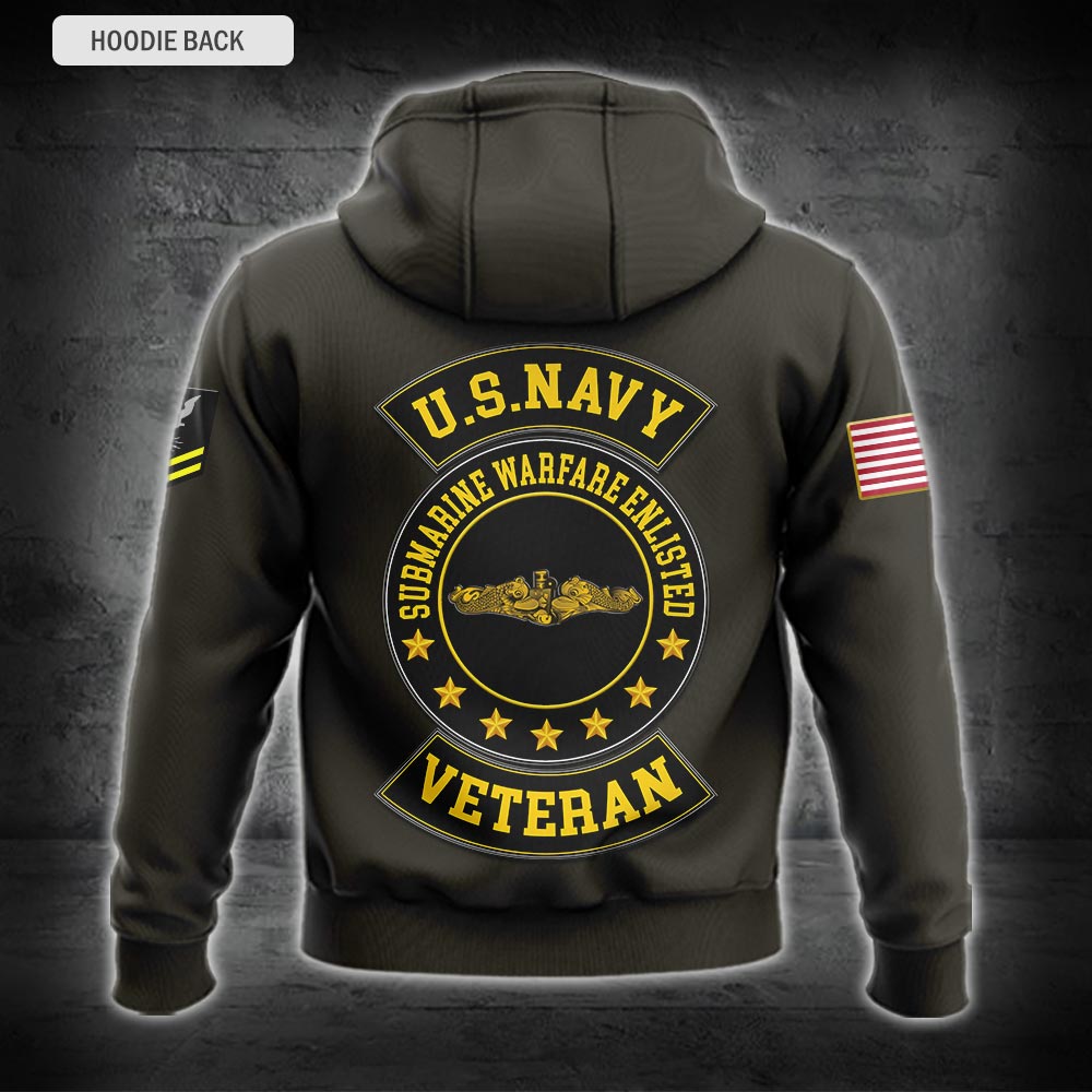 US Military – Navy Badge All Over Print Bomber Jacket