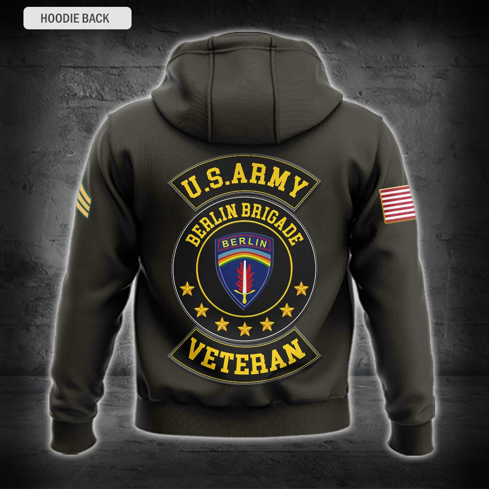 US Military – Army Division All Over Print Hoodie