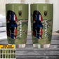 Personalized Norway Veteran/Soldier With Rank And Name Camo Tumbler All Over Printed - 1804230005