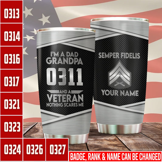 Armée américaine – Marine MOS – Verre