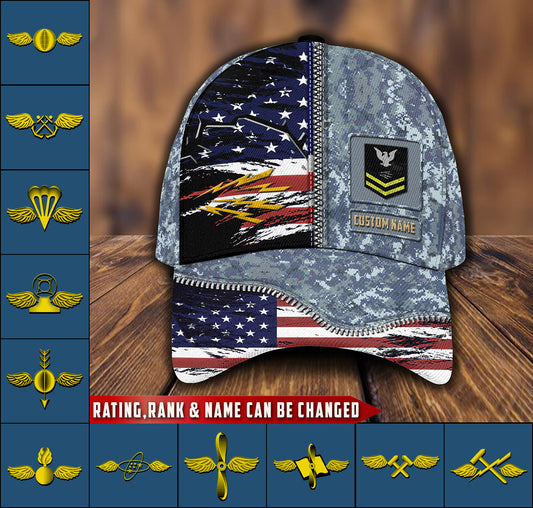 US Military – Navy Rating All Over Print Cap