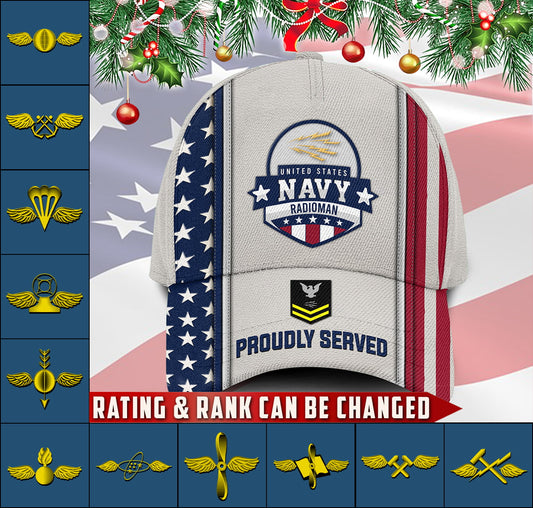 US Military – Navy Rating All Over Print Cap