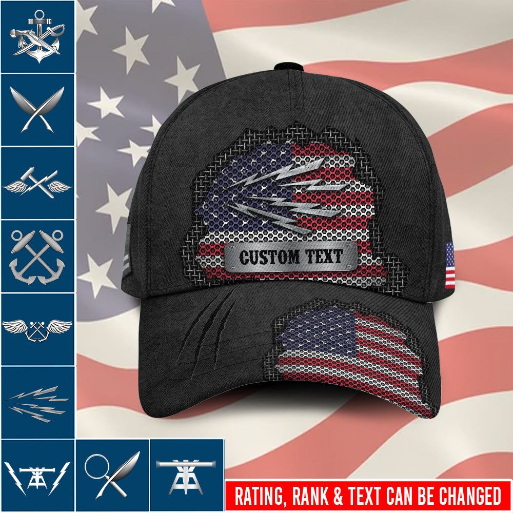 US Military – Navy Rating All Over Print Cap