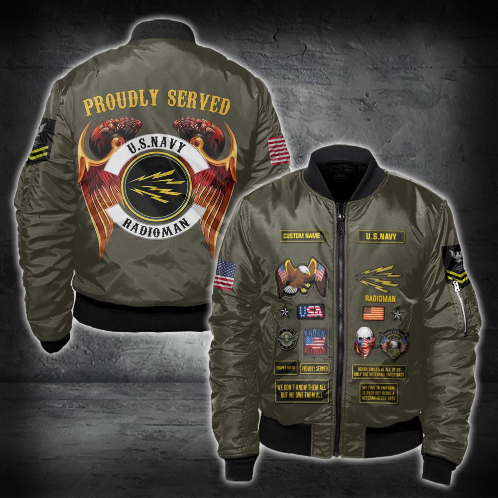US Military – Navy Rating All Over Print Hoodie