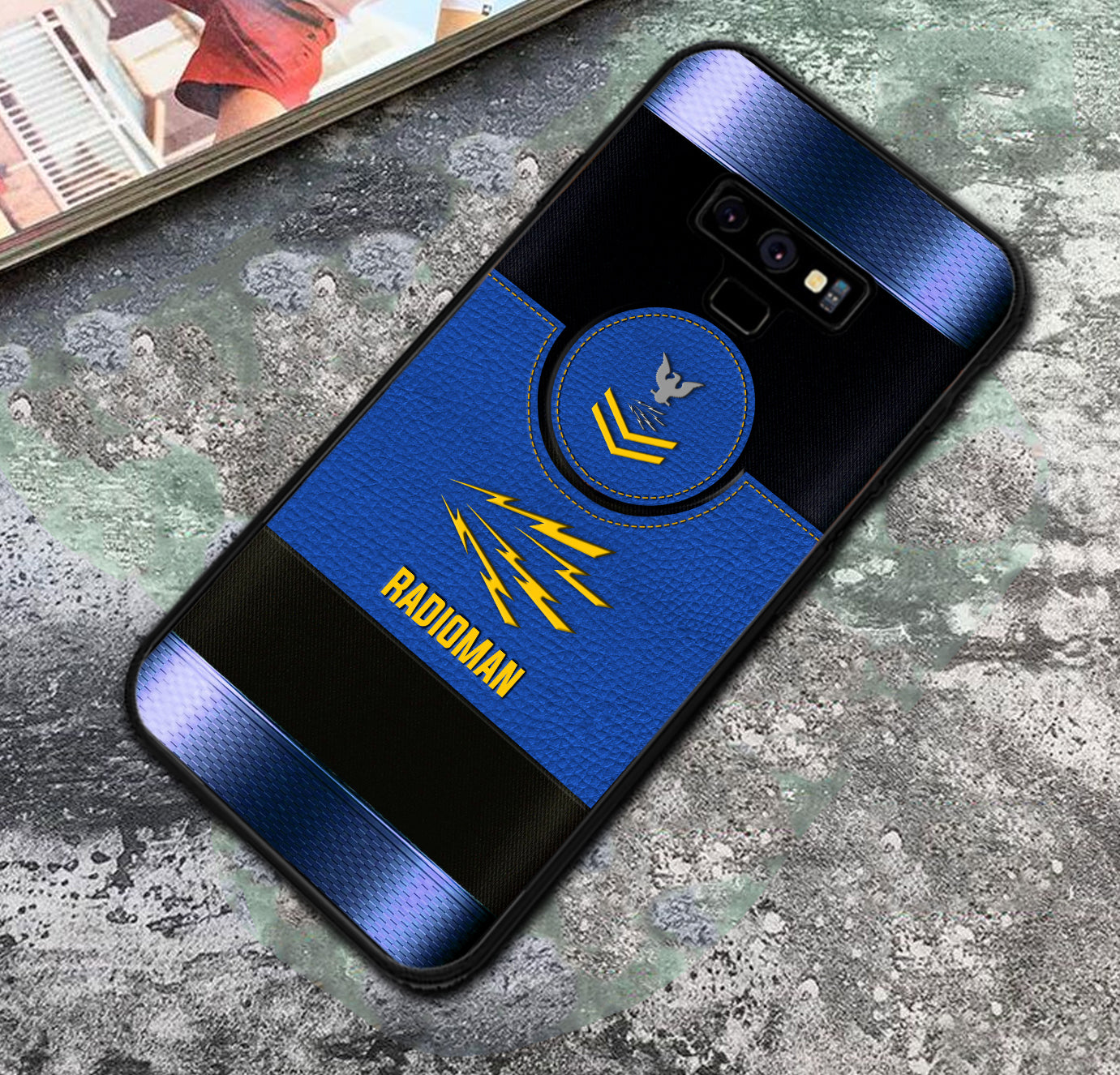 Personalized US Military - Navy Rating Phone Case Printed