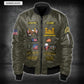 US Military – Army Branch All Over Print Bomber Jacket