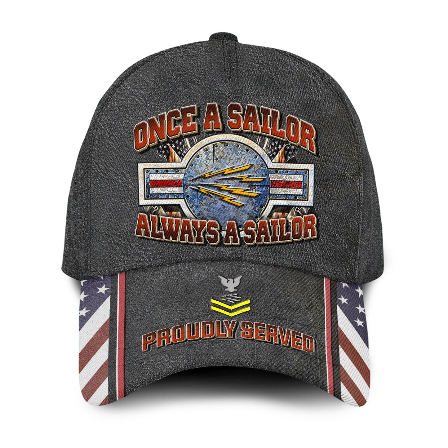 US Military – Navy Rating All Over Print Cap