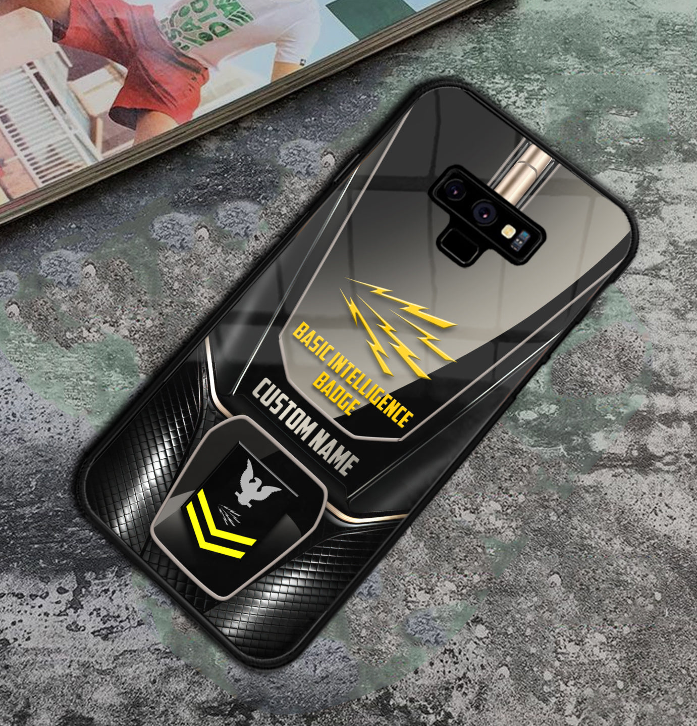 Personalized US Military - Navy Rating Phone Case Printed