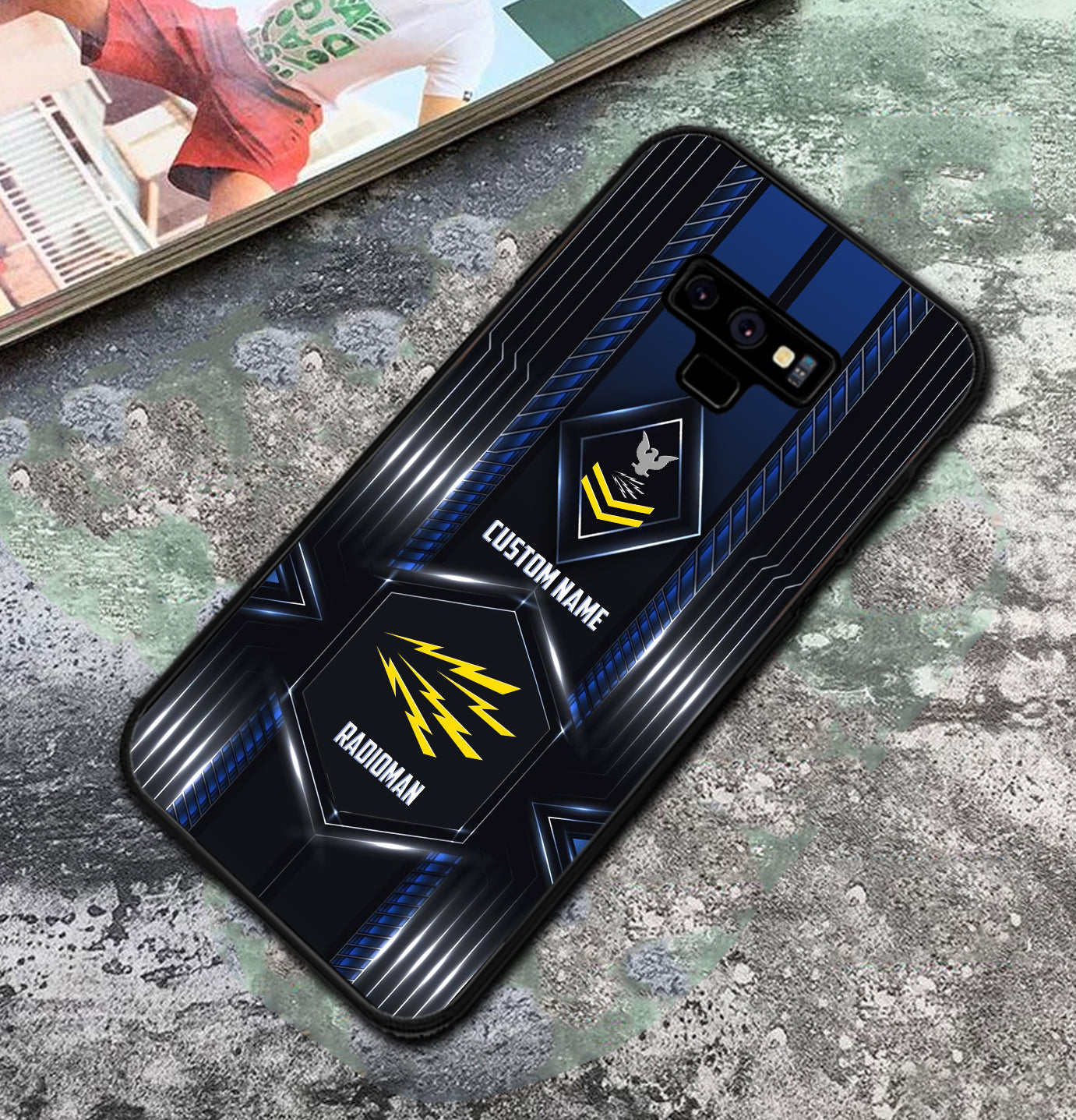 Personalized US Military - Navy Rating Phone Case Printed
