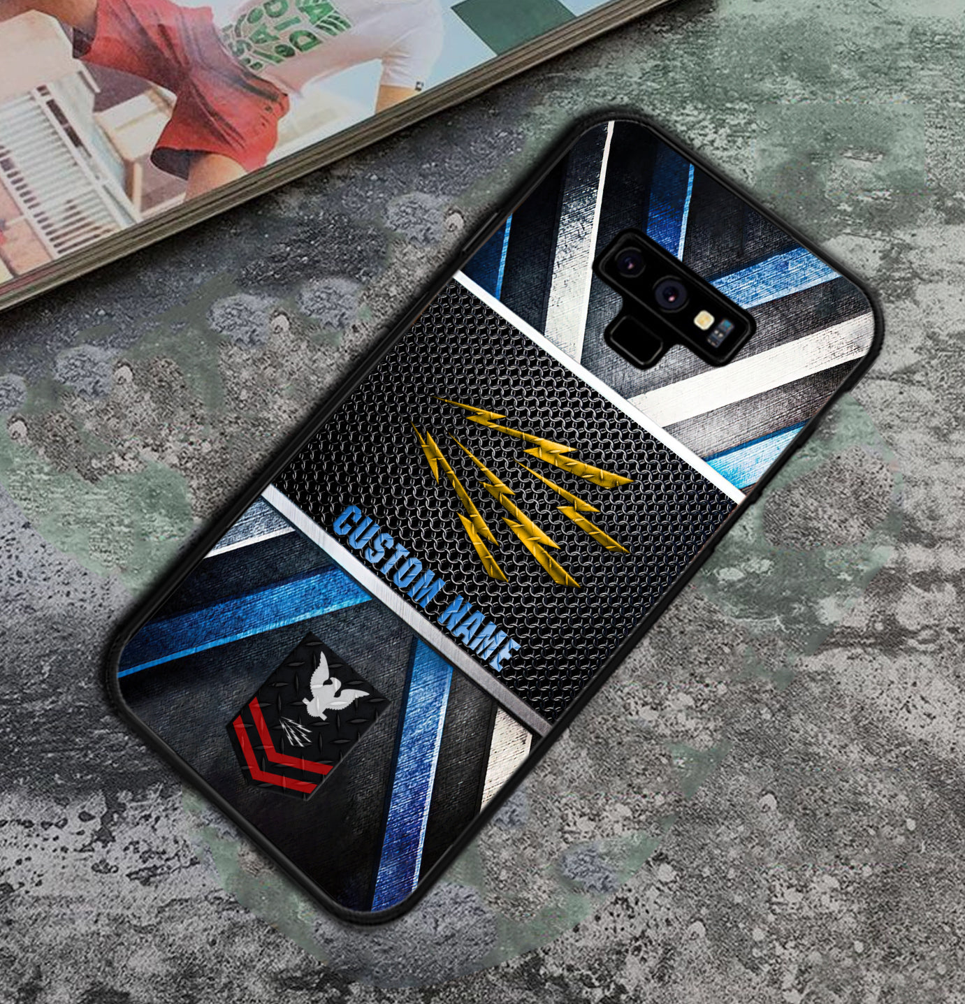 Personalized US Military - Navy Rating Phone Case Printed