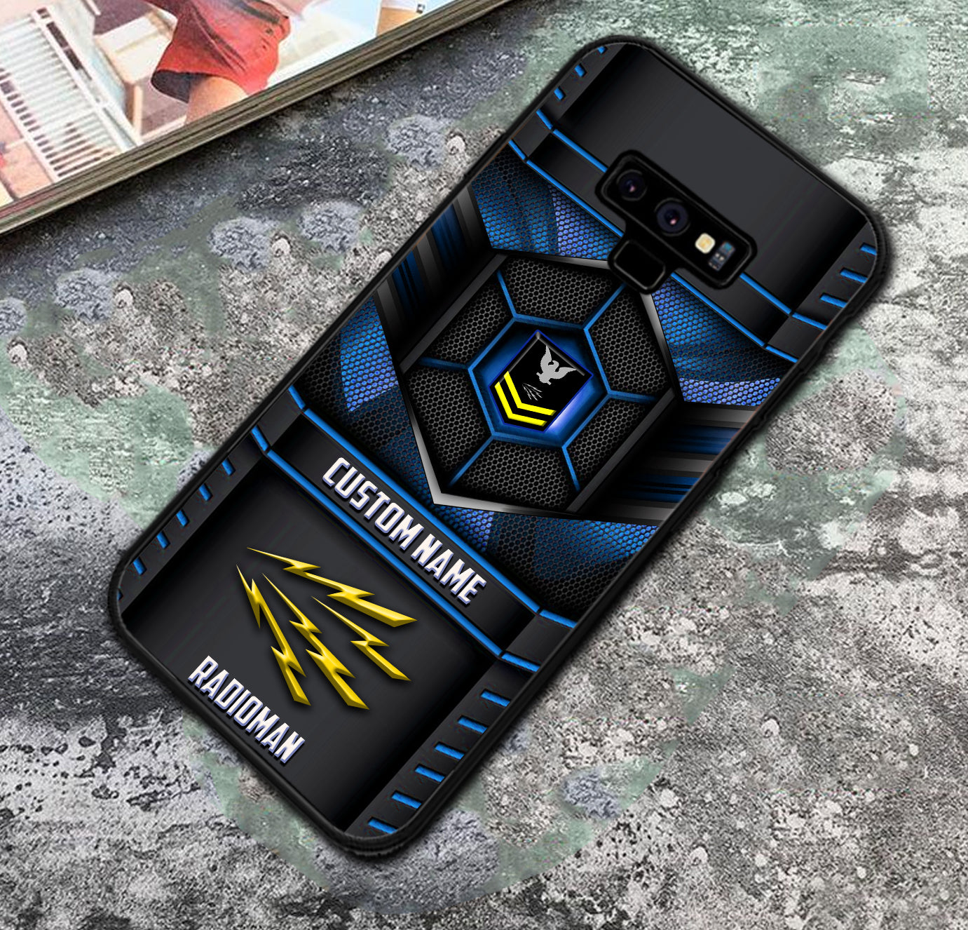 Personalized US Military - Navy Rating Phone Case Printed