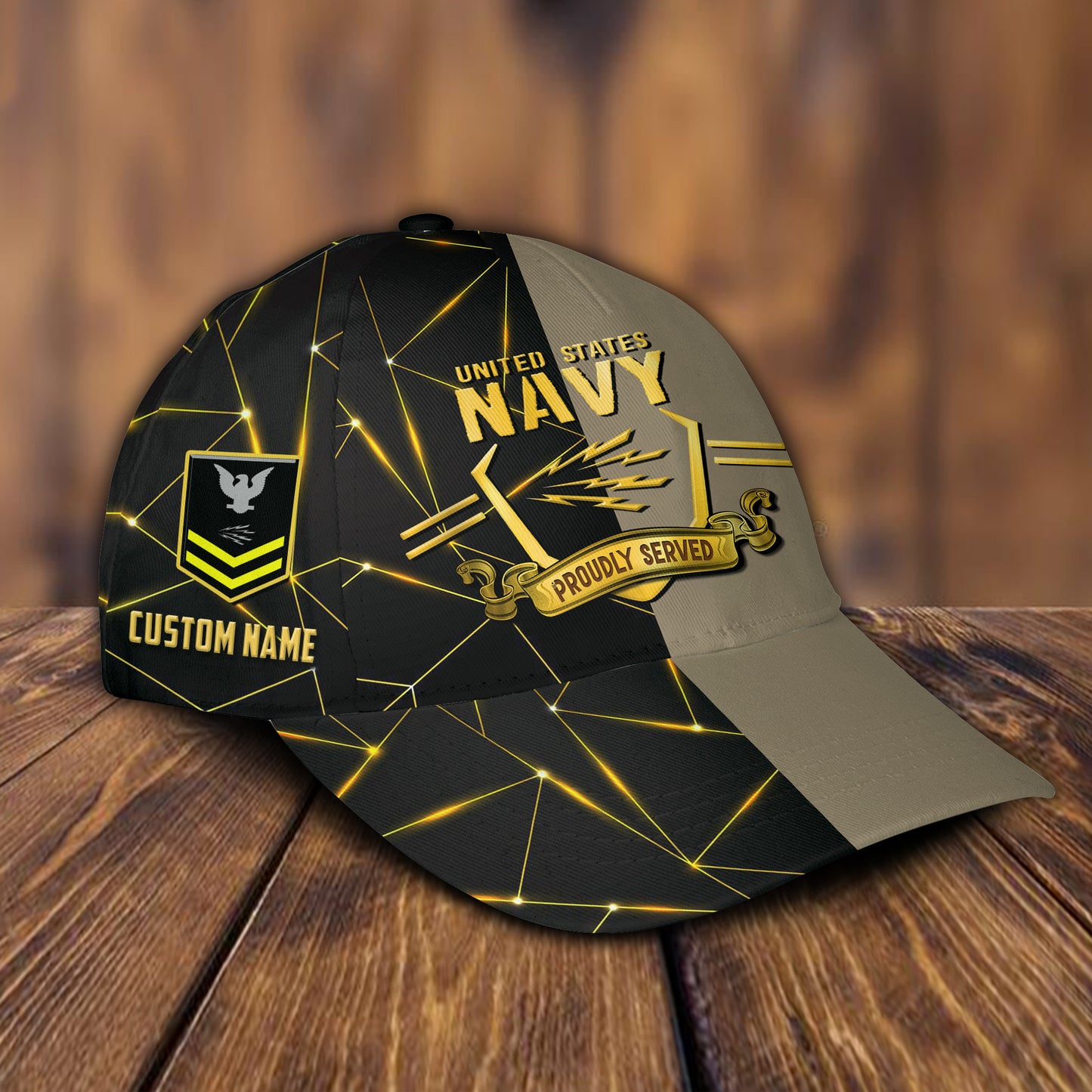 US Military – Navy Rating All Over Print Cap