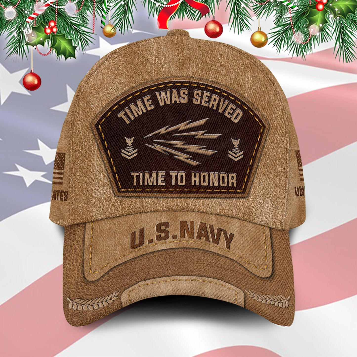 US Military – Navy Rating All Over Print Cap