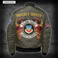 US Military – Air Force Command All Over Print Bomber Jacket