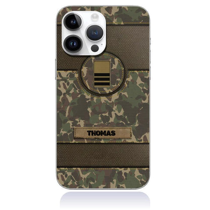 Personalized Swiss Soldier/Veterans Phone Case Printed - 1671667207
