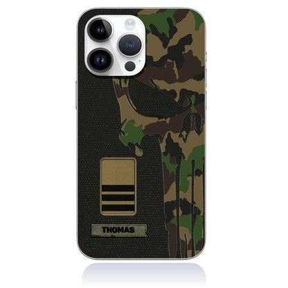 Personalized Swiss Soldier/Veterans Phone Case Printed