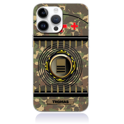 Personalized Swiss Soldier/Veterans Phone Case Printed - 2212220013