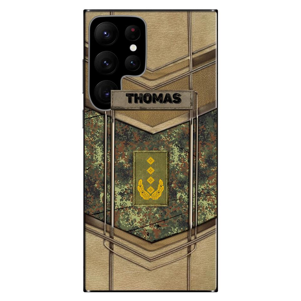Personalized Germany Soldier/Veterans Phone Case Printed - 2602230001