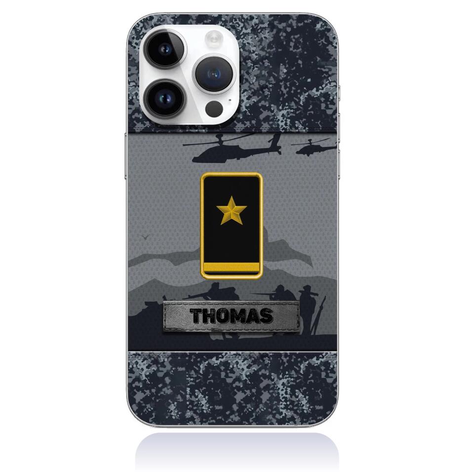 Personalized Germany Soldier/Veterans Phone Case Printed - 1677369602