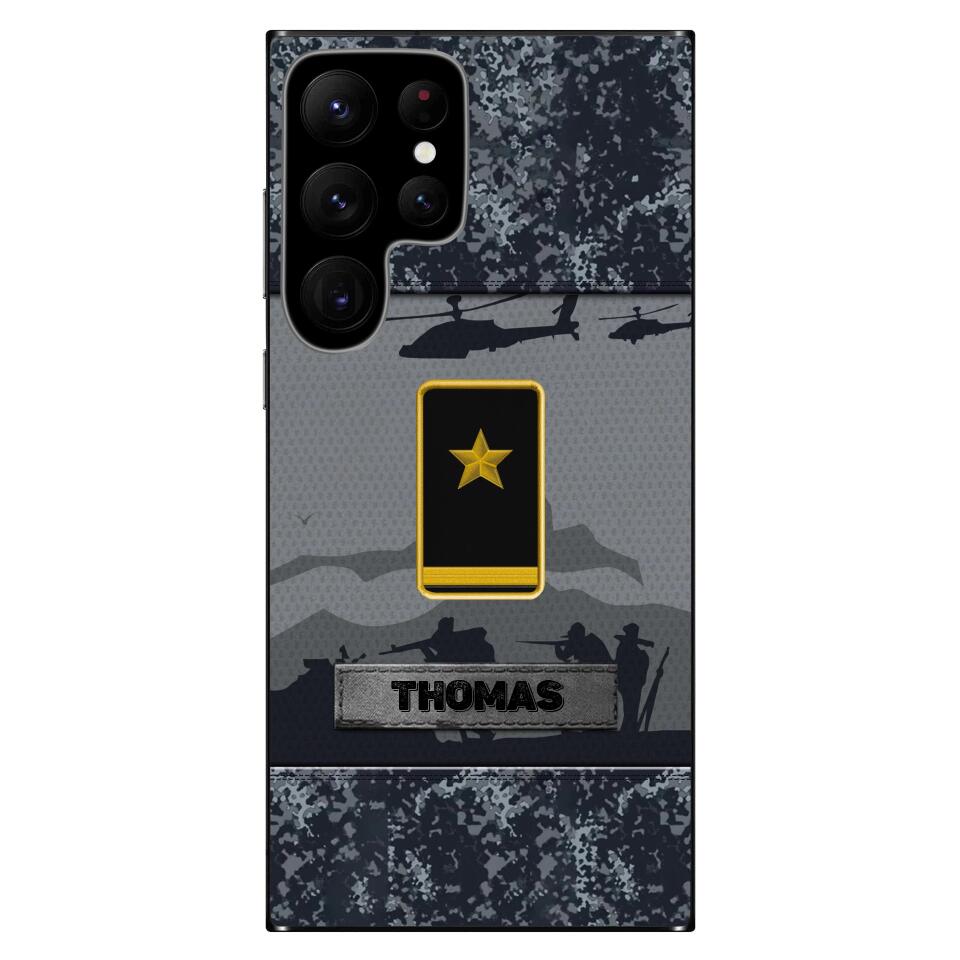 Personalized Germany Soldier/Veterans Phone Case Printed - 1677369602