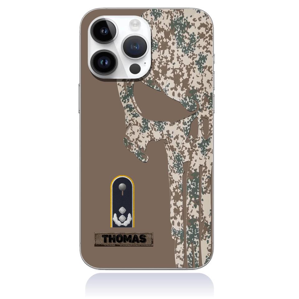 Personalized Germany Soldier/Veterans Phone Case Printed - 2602230004