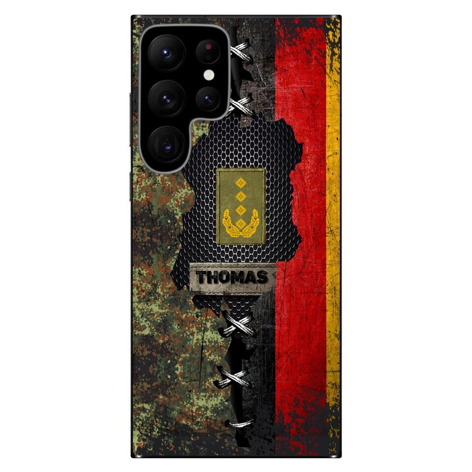 Personalized Germany Soldier/Veterans Phone Case Printed - 2602230007