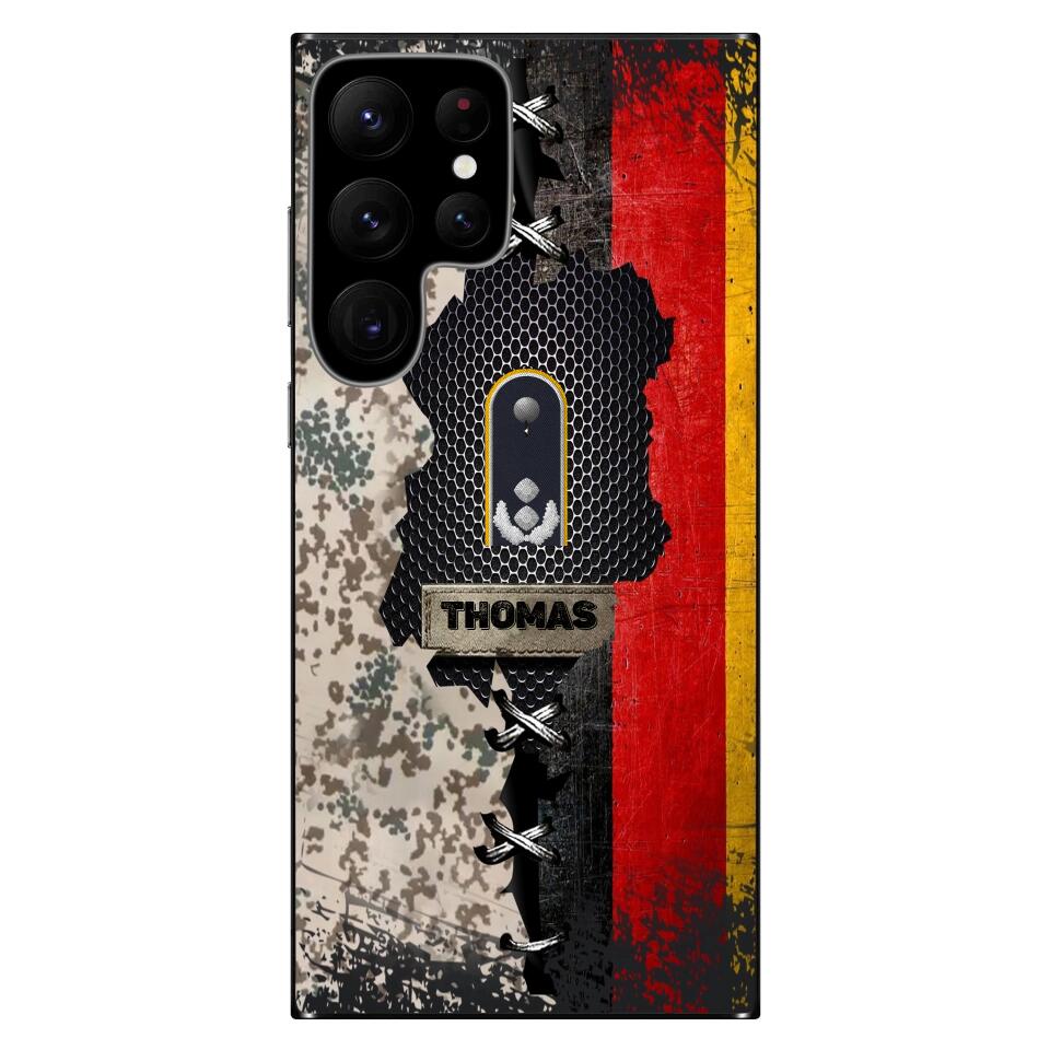 Personalized Germany Soldier/Veterans Phone Case Printed - 2602230007