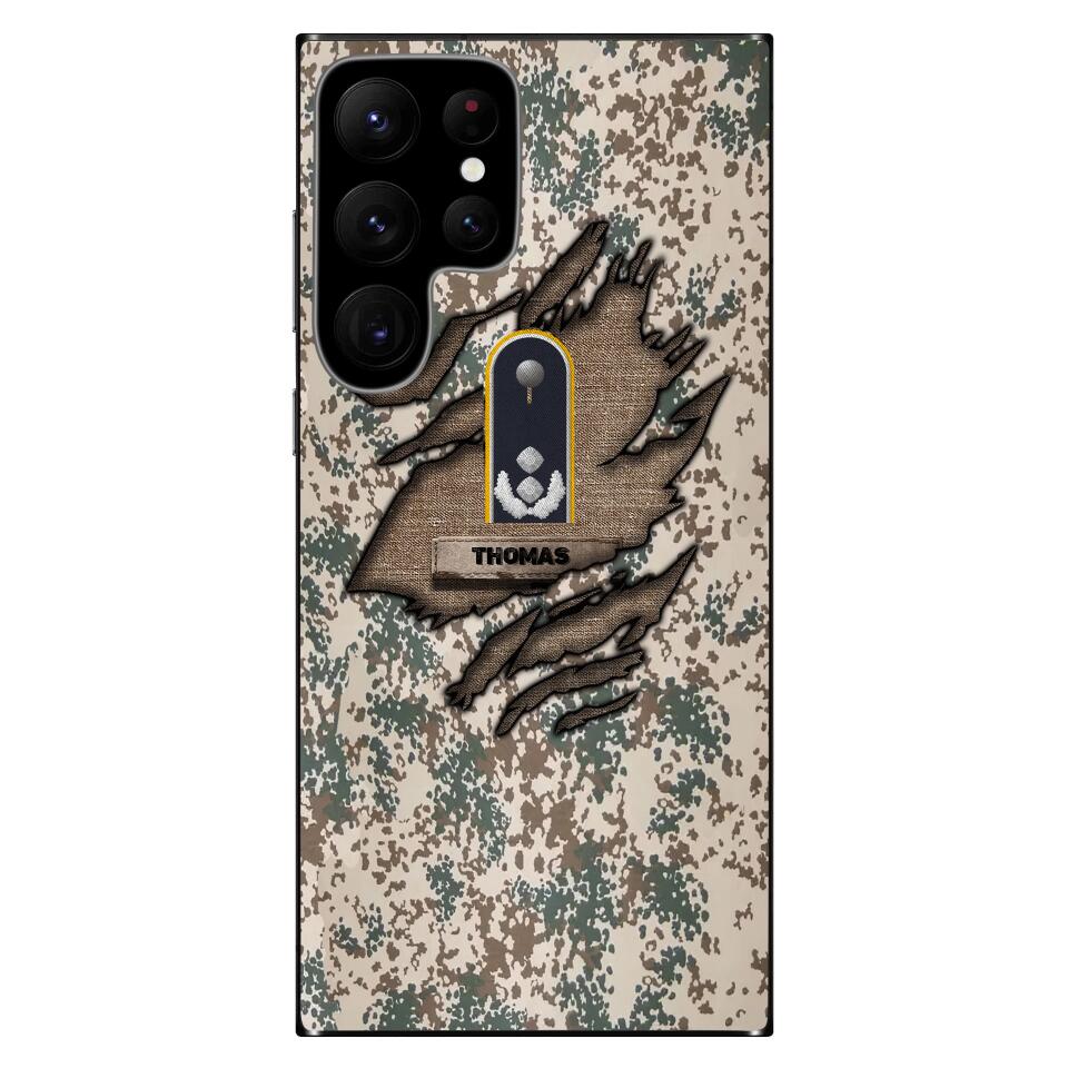 Personalized Germany Soldier/Veterans Phone Case Printed - 2602230008