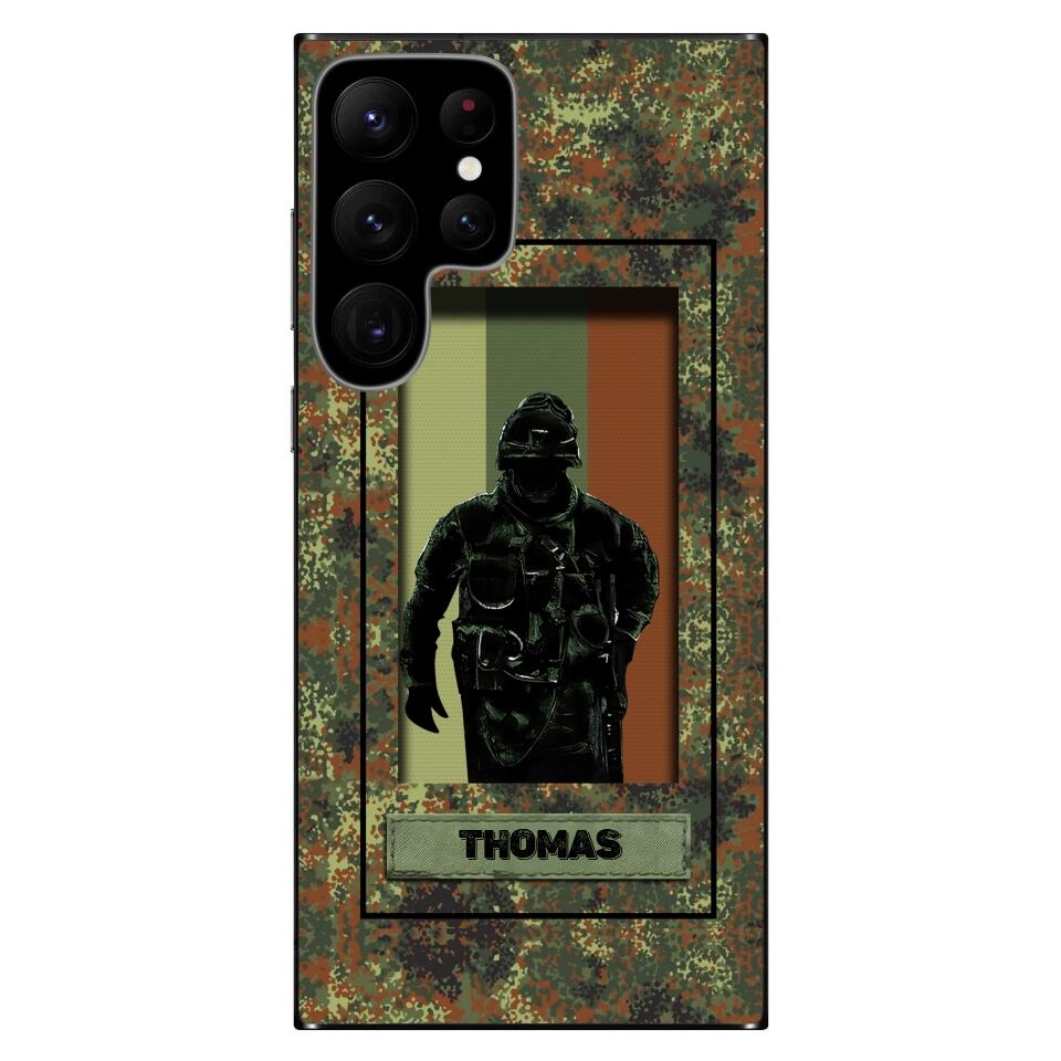 Personalized Germany Soldier/Veterans Phone Case Printed - 2602230009