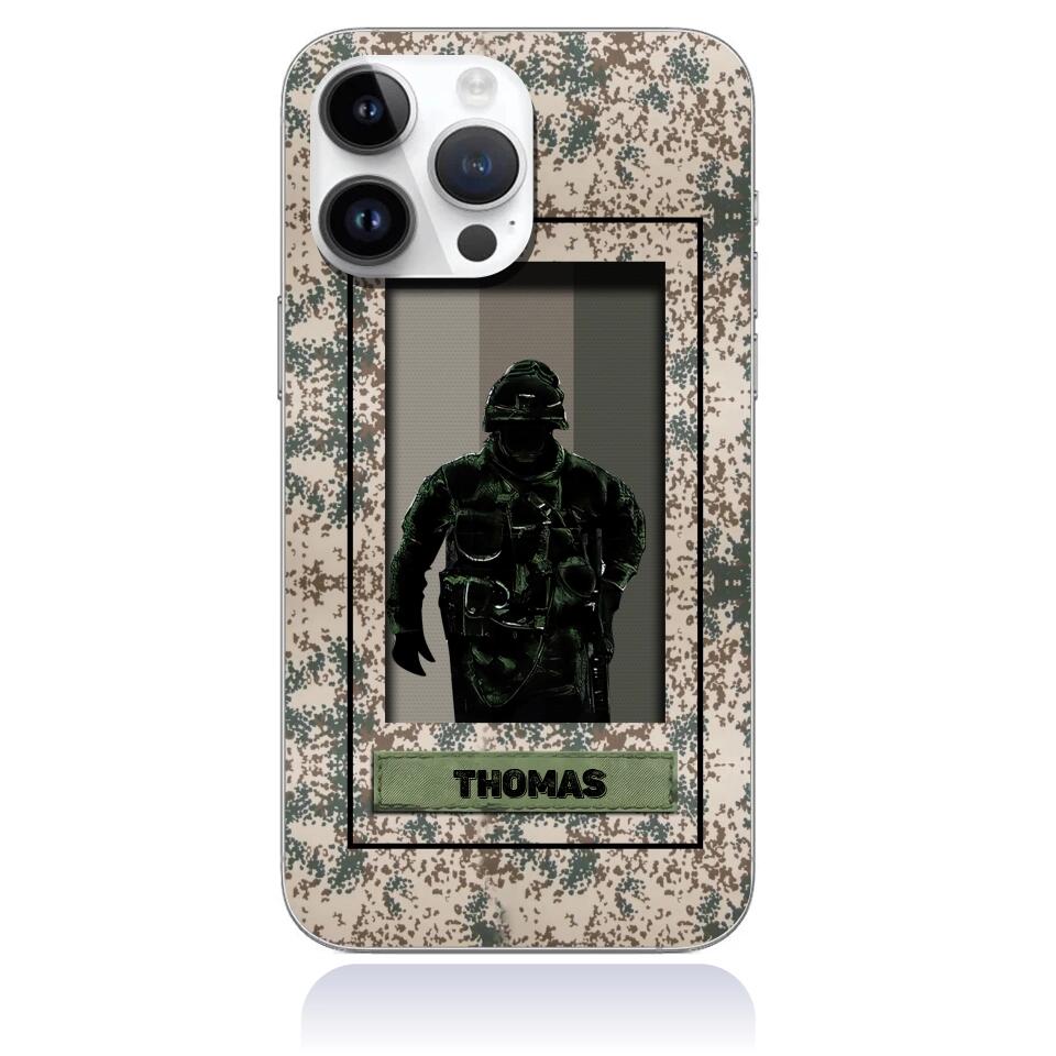 Personalized Germany Soldier/Veterans Phone Case Printed - 2602230009