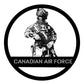 Canadian Soldier/Veterans Camo Cut Metal Sign - 0102240018