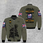 Personalized UK Solider/ Veteran Camo With Name And Rank Bomber Jacket 3D Printed - 1677628802