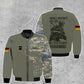 Personalized German Solider/ Veteran Camo With Name And Rank Bomber Jacket 3D Printed - 0103230001