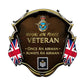 Personalized Rank United Kingdom Soldier/Veterans Camo Cut Metal Sign - 0103230001