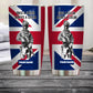 Personalized United Kingdom Veteran/ Soldier With Rank And Name Camo Tumbler All Over Printed - 17068320