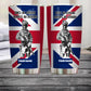 Personalized United Kingdom Veteran/ Soldier With Rank And Name Camo Tumbler All Over Printed - 17068320