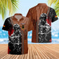 Personalized German Solider/ Veteran Camo With Name And Rank Hawaii Shirt 3D Printed - 16807392