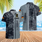 Personalized German Solider/ Veteran Camo With Name And Rank Hawaii Shirt 3D Printed - 1680739204