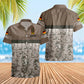 Personalized German Solider/ Veteran Camo With Name And Rank Hawaii Shirt 3D Printed - 0604230008