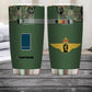 Personalized Belgian Veteran/Soldier With Rank And Name Camo Tumbler All Over Printed - 16828128