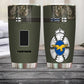 Personalized Finnish Veteran/Soldier With Rank And Name Camo Tumbler All Over Printed - 16828128