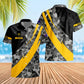 Personalized Australian Solider/ Veteran Camo With Name And Rank Hawaii Shirt 3D Printed - 3004230002