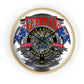 Personalized Rank Australian Soldier/Veterans Camo Wooden Clock - 0102240014